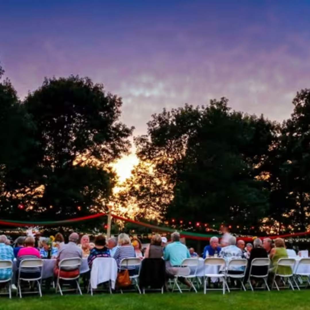 Enjoy a five course Italian meal under the stars of Mashpee